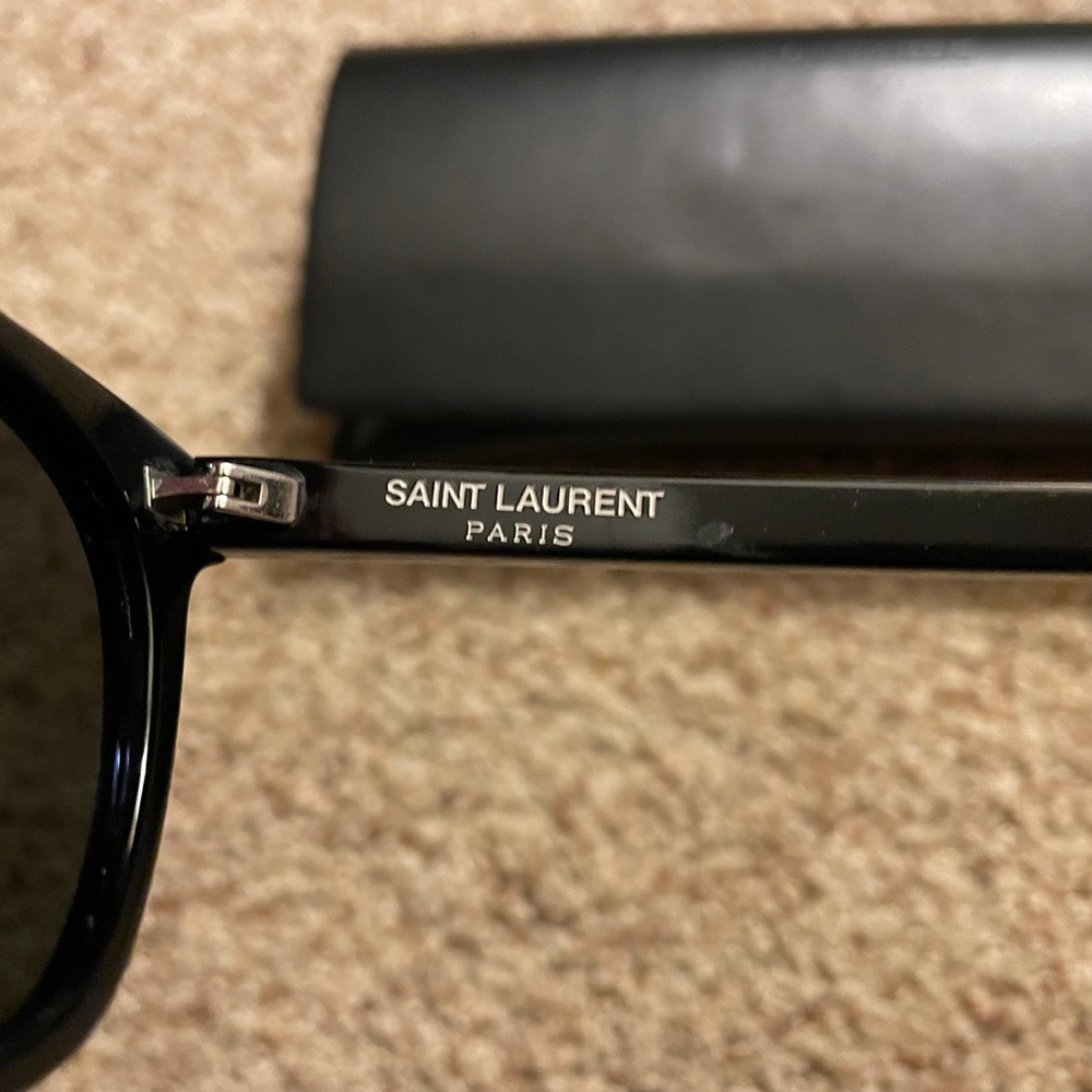 🔥🔥SAINT LAURENT DESIGNER SUNGLASSES BLACK🔥🔥 - Picture 2 of 7
